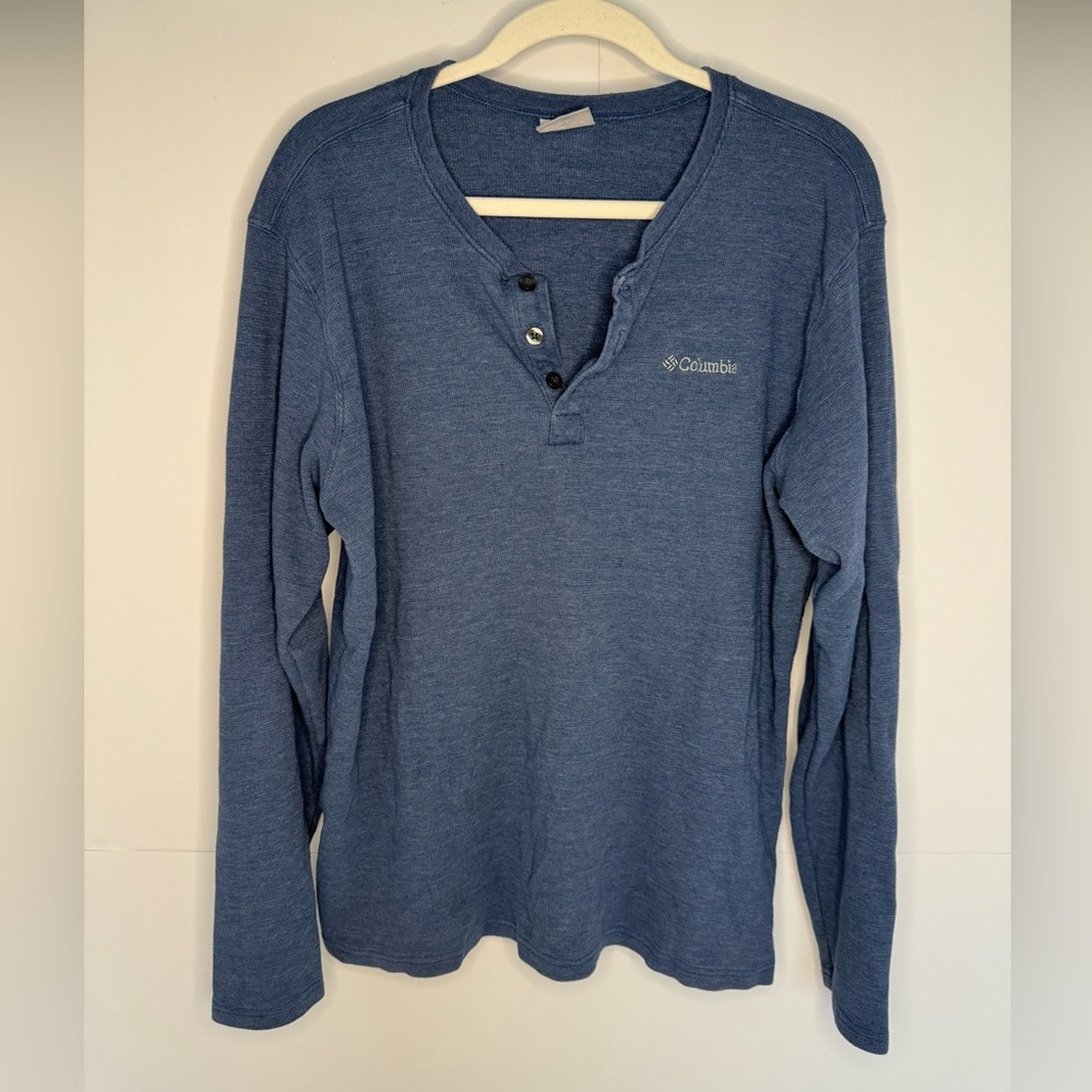 Columbia men’s wafle style long sleeve size XL